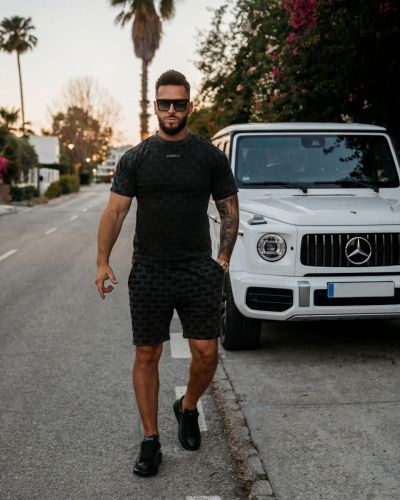 Komplet męski OLAVOGA FASTMAN 2026 grafit - FashionPlace - 1