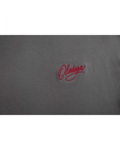 T-shirt męski OLAVOGA VIROO  2026 grafit - FashionPlace - 4