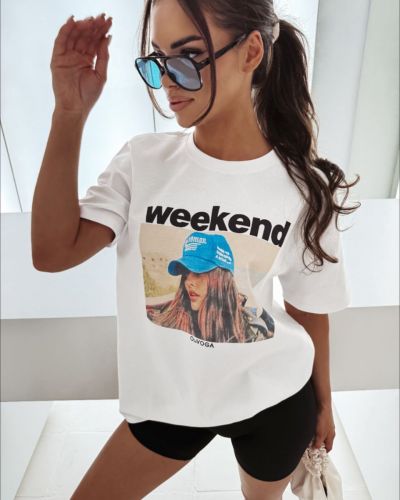 T-shirt damski OLAVOGA FLYKIO 2026 biel - FashionPlace - 6