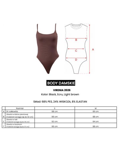Body OLAVOGA VIRENIA 2026 czerń - FashionPlace - 7