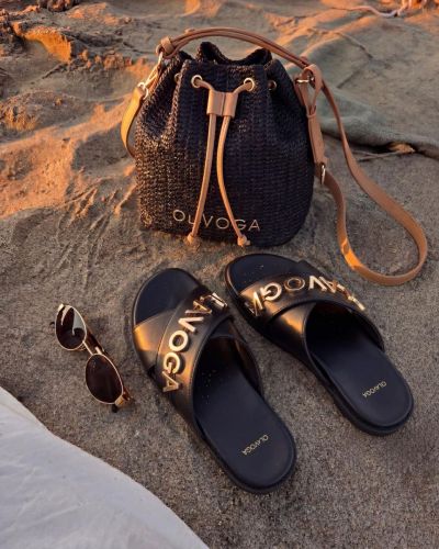 Klapki damskie OLAVOGA TILLY 2026 czerń - FashionPlace - 3