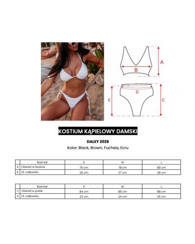 Kostium kąpielowy damski OLAVOGA DALEY 2025 fuksja - FashionPlace - 5
