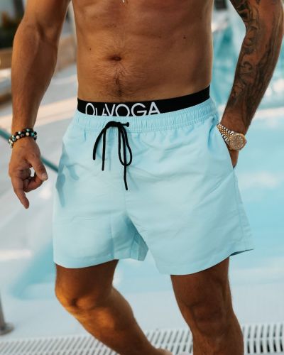 Kąpielówki męskie OLAVOGA REON 2026 sky blue - FashionPlace - 2