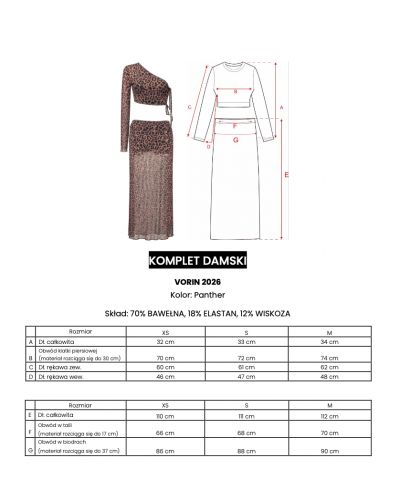 Komplet damski OLAVOGA VORIN 2026 pantera - FashionPlace - 6