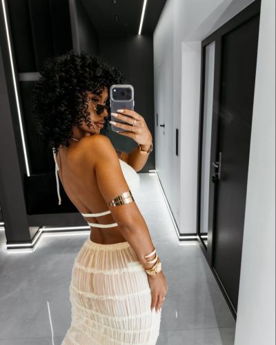 Komplet damski OLAVOGA ANITTA 2026 ecru - FashionPlace - 3