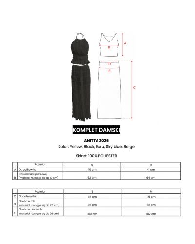 Komplet damski OLAVOGA ANITTA 2026 ecru - FashionPlace - 7