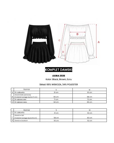 Komplet damski OLAVOGA AXIRA 2026 ecru - FashionPlace - 4