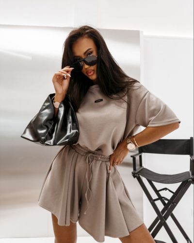Komplet damski OLAVOGA MEORE 2026 taupe - FashionPlace - 1