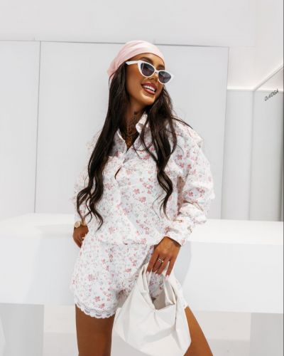 Komplet damski OLAVOGA MILORA 2026 floral pink - FashionPlace - 1