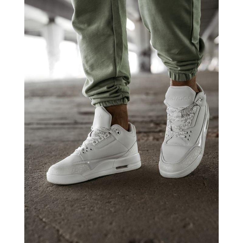 Buty męskie OLAVOGA JOKERY 2026 białe - FashionPlace - 1
