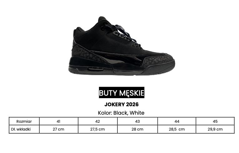 Buty męskie OLAVOGA JOKERY 2026 black