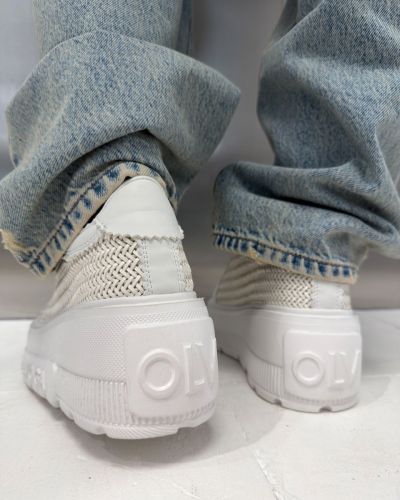 Buty damskie OLAVOGA VACANCY 2026 biel - FashionPlace - 4