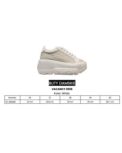 Buty damskie OLAVOGA VACANCY 2026 biel - FashionPlace - 6