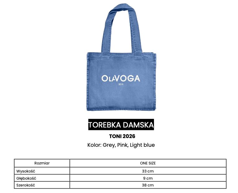 Torebka damska OLAVOGA TONI 2026 czerń