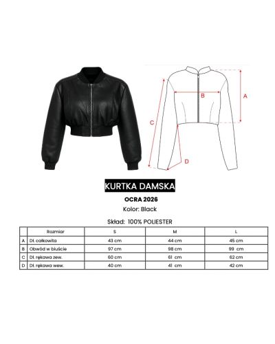 Kurtka damska OLAVOGA OCRA 2026 czerń - FashionPlace - 4