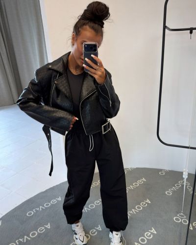 Kurtka damska OLAVOGA MARELIA 2026 czerń - FashionPlace - 3