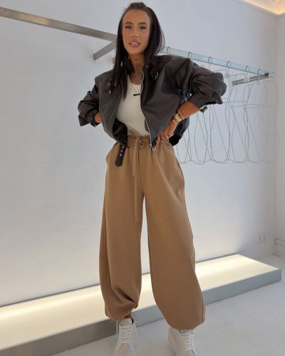 Kurtka damska OLAVOGA VIERA 2026 brąz - FashionPlace - 1