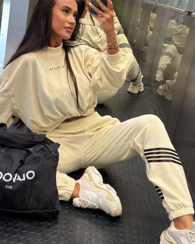 Komplet damski OLAVOGA MAVINA 2026 kokosowy - FashionPlace - 1
