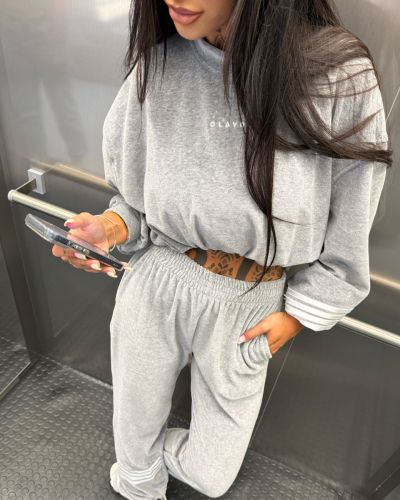 Komplet damski OLAVOGA MAVINA 2026 szary - FashionPlace - 3