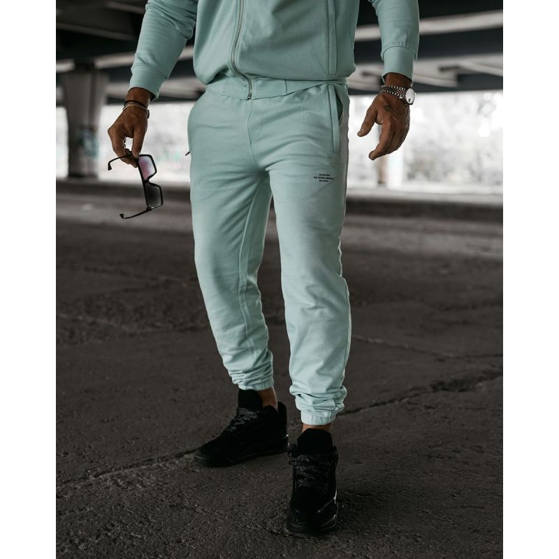 Spodnie męskie OLAVOGA LEOTO PANTS 2026 miętowe - FashionPlace - 1