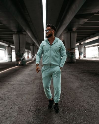 Spodnie męskie OLAVOGA LEOTO PANTS 2026 miętowe - FashionPlace - 4