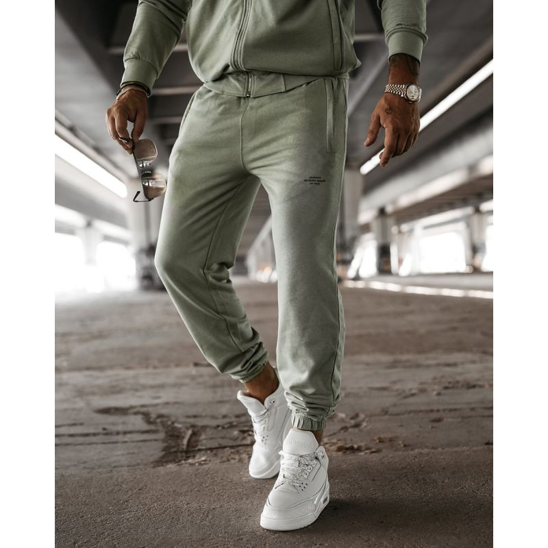 Spodnie męskie OLAVOGA LEOTO PANTS 2026 oliwkowe - FashionPlace - 1