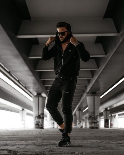 Spodnie męskie OLAVOGA LEOTO PANTS 2026 czerń - FashionPlace - 3