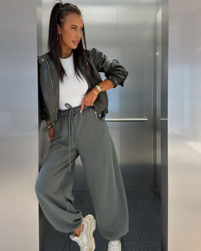 Spodnie damskie OLAVOGA SORENCE 2026 khaki - FashionPlace - 1