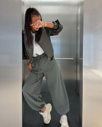Spodnie damskie OLAVOGA SORENCE 2026 khaki - FashionPlace - 2