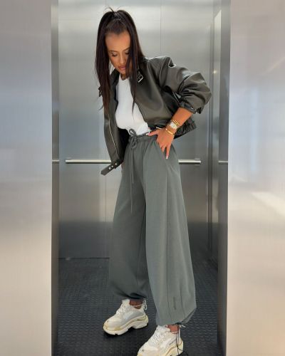Spodnie damskie OLAVOGA SORENCE 2026 khaki - FashionPlace - 5
