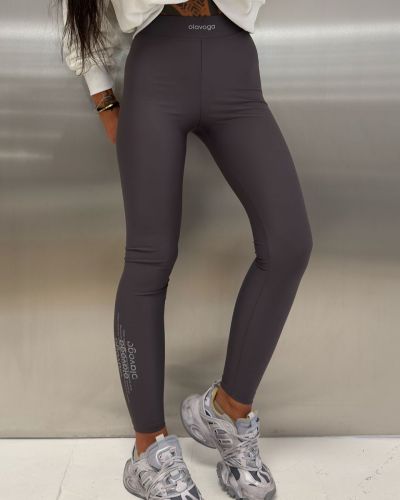 Legginsy damskie OLAVOGA GRIOS 2026 grafit - FashionPlace - 1