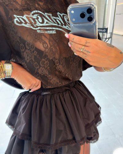 Spódnica damska OLAVOGA SAVANTE 2026 brąz - FashionPlace - 2