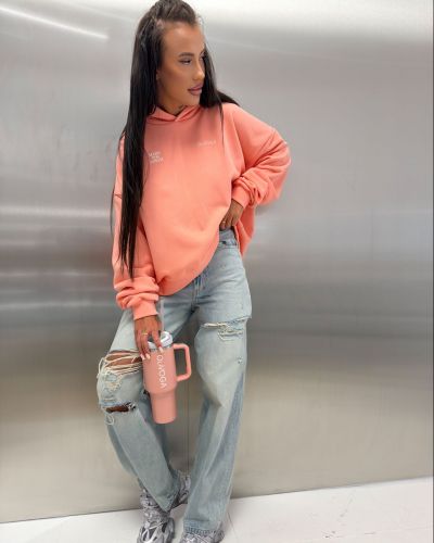 Bluza damska OLAVOGA SANTEA 2026 brzoskwiniowa - FashionPlace - 3