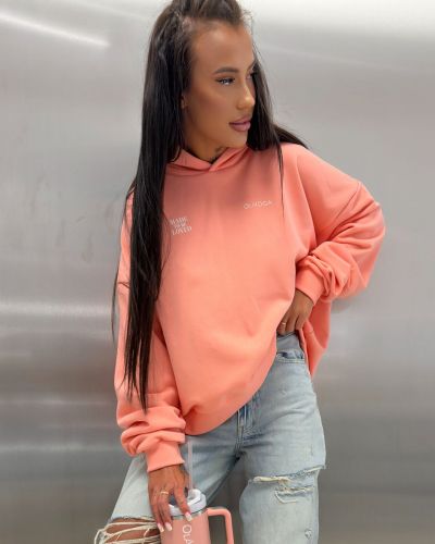 Bluza damska OLAVOGA SANTEA 2026 brzoskwiniowa - FashionPlace - 4