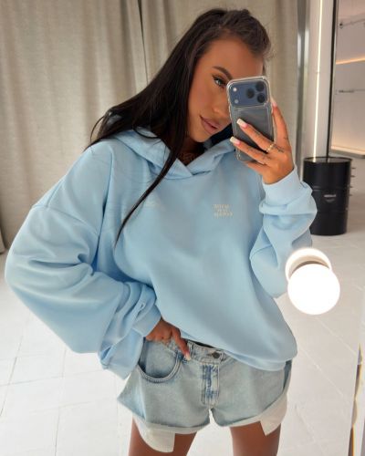 Bluza damska OLAVOGA SANTEA 2026 sky blue - FashionPlace - 4