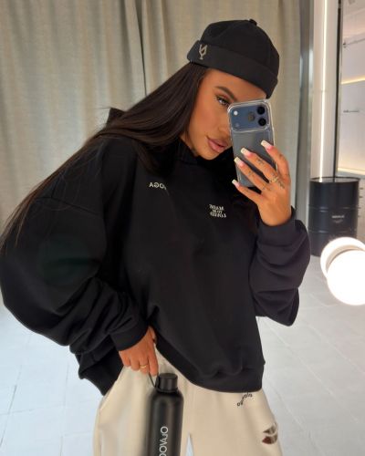 Bluza damska OLAVOGA SANTEA 2026 czerń - FashionPlace - 1