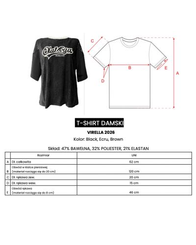 T-shirt damski OLAVOGA VIRELLA 2026 ecru - FashionPlace - 7