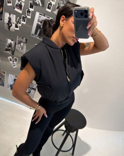 Kamizelka damska OLAVOGA SANTE 2026 czerń - FashionPlace - 3