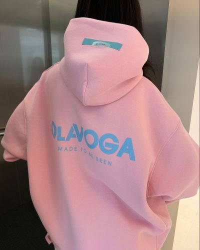 Bluza damska OLAVOGA AVIRA 2026 pudrowy róż - FashionPlace - 5
