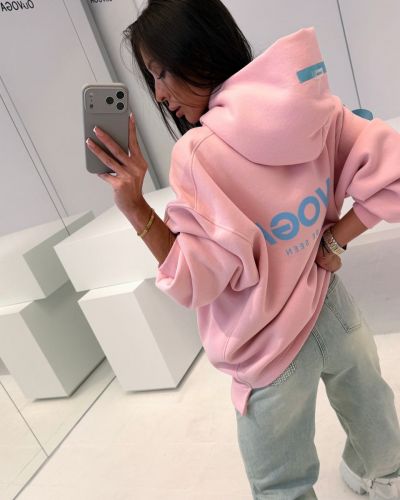 Bluza damska OLAVOGA AVIRA 2026 pudrowy róż - FashionPlace - 6
