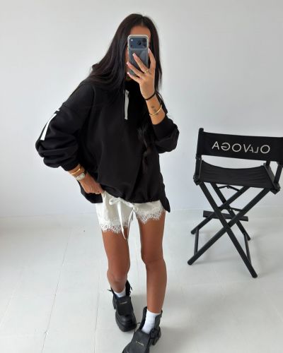 Bluza damska OLAVOGA AVIRA 2026 czerń - FashionPlace - 6