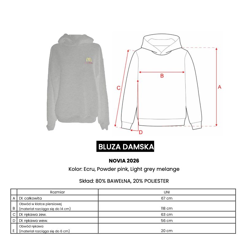Bluza damska OLAVOGA NOVIA 2026 ecru