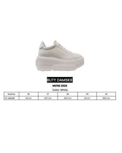 Buty damskie OLAVOGA NEFRE 2026 biel - FashionPlace - 4