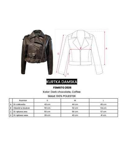 Kurtka damska OLAVOGA FEMISTO 2026 coffe - FashionPlace - 5