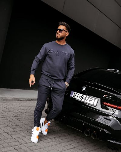 Komplet męski OLAVOGA KABEZA 2026 navy blue - FashionPlace - 1
