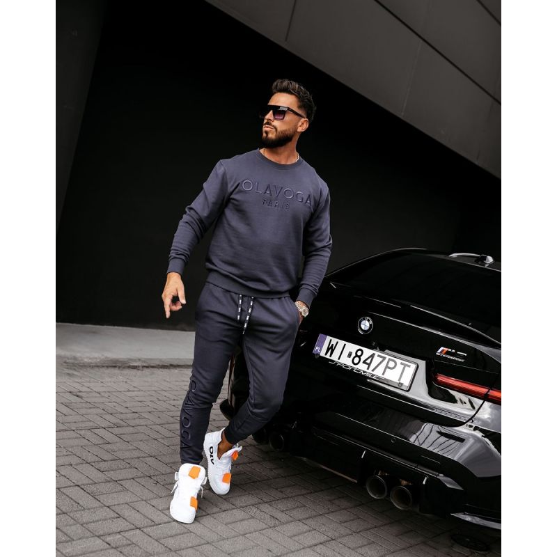 Komplet męski OLAVOGA KABEZA 2026 navy blue - FashionPlace - 1