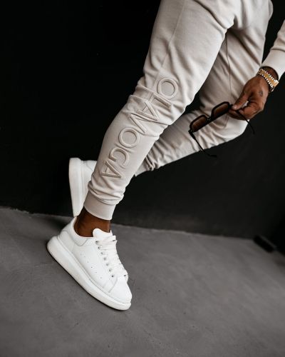 Komplet męski OLAVOGA KABEZA 2026 beż - FashionPlace - 4