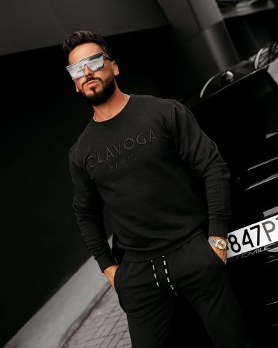 Komplet męski OLAVOGA KABEZA 2026 czerń - FashionPlace - 4