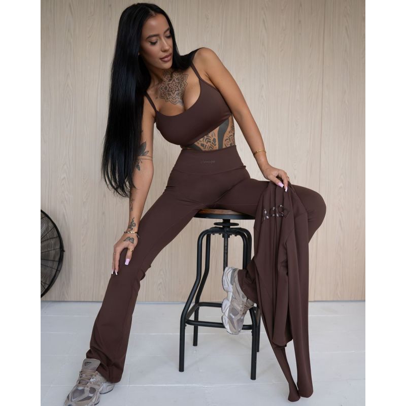 Komplet damski OLAVOGA NUMA 2026 brąz - FashionPlace - 1