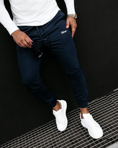 Spodnie męskie OLAVOGA LOCKERY 2026 navy blue - FashionPlace - 4